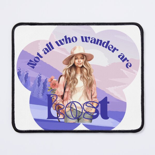 Item preview, Not All Who Wander Are Lost designed and sold by DotMoCreations.