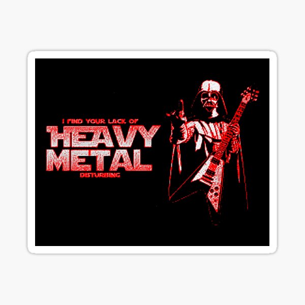 Heavy Metal Stickers | Redbubble