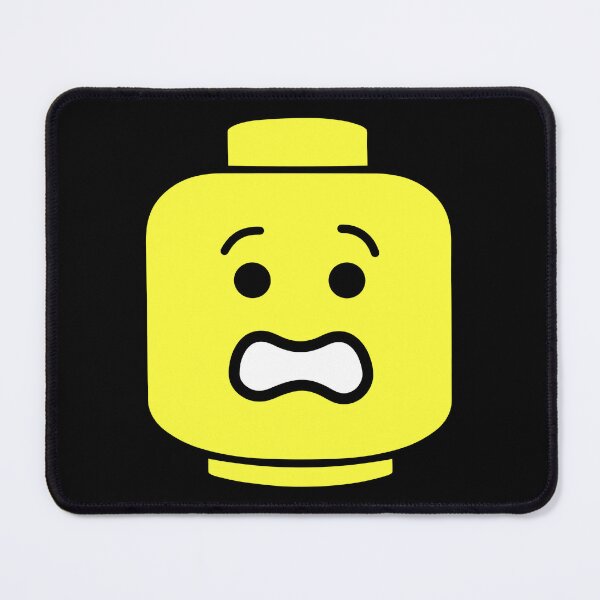 Item preview, Brick Toy Head Yellow Funny Face designed and sold by Kubala Designs.