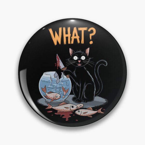 Item preview, What? Mischievous Cat designed and sold by ZingZest.