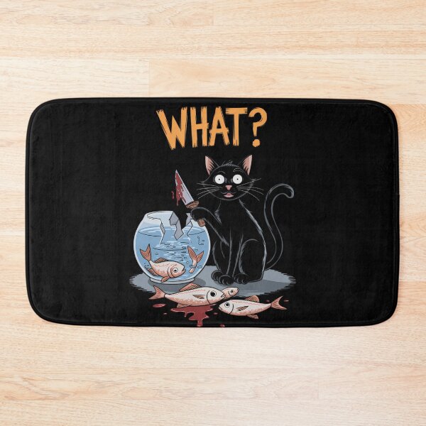 Item preview, What? Mischievous Cat designed and sold by ZingZest.