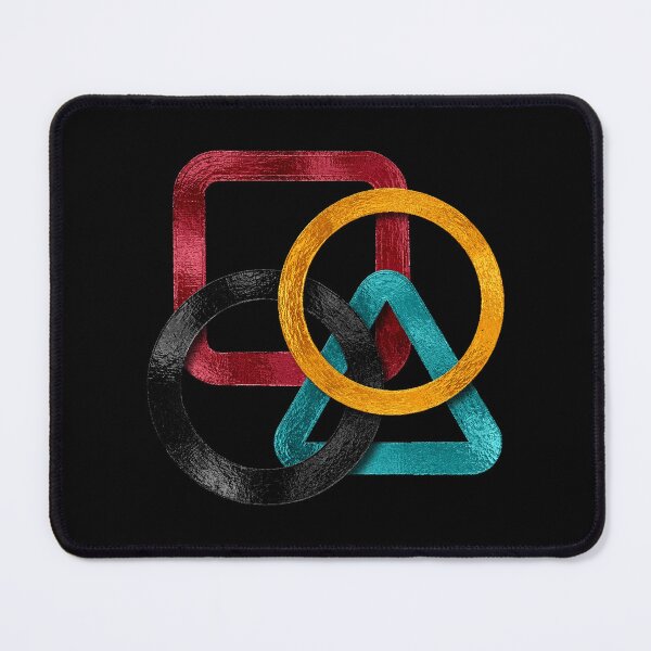 Item preview, Colorful Metallic Shapes designed and sold by CheriesArt.