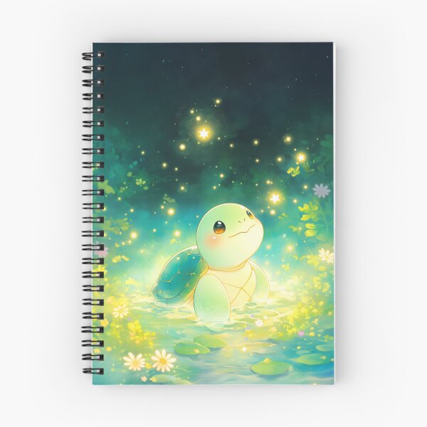 Item preview, Turtle in a Dreamy Starry Pond designed and sold by AshiraCreations.