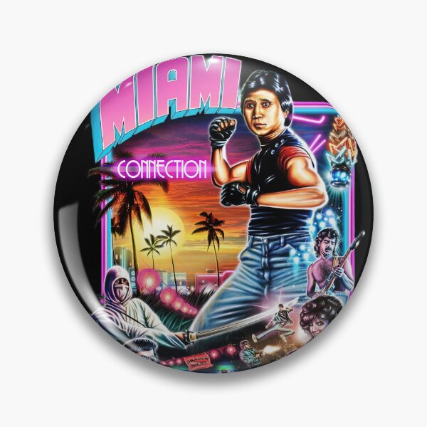 Item preview, Miami Connection HD Poster designed and sold by Retr0Tshirts.