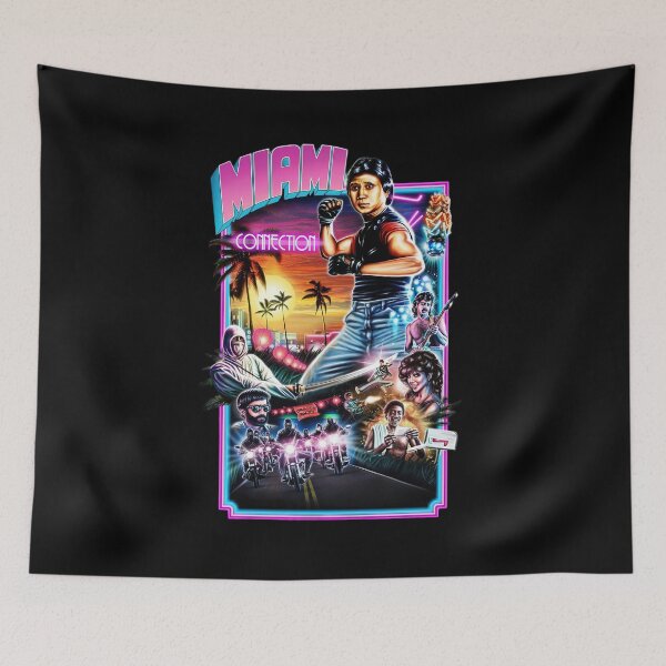 Item preview, Miami Connection HD Poster designed and sold by Retr0Tshirts.