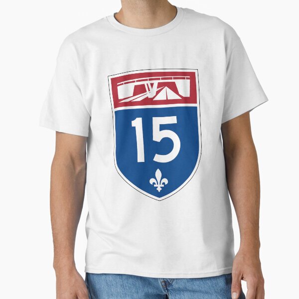 Item preview, Quebec Autoroute A-15 (TCH) Autoroute Décarie, Autoroute des Laurentides | Canada Highway Shield Sign designed and sold by Transit Traveller.