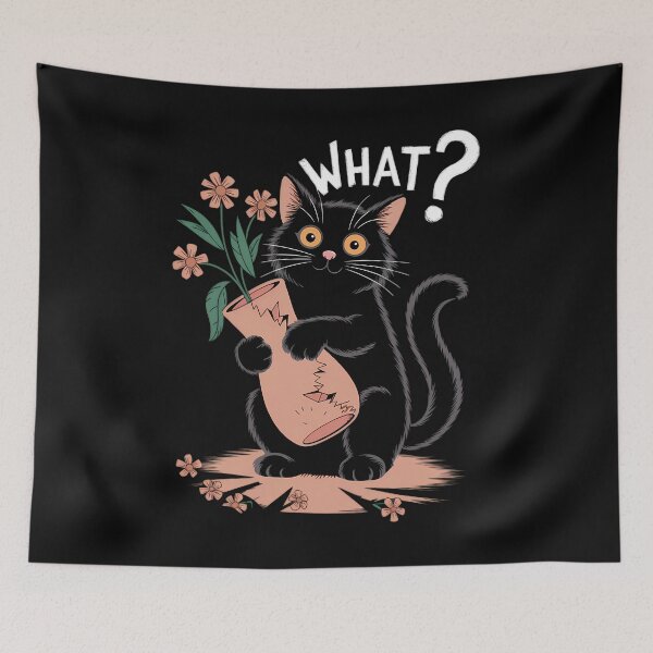 Item preview, Oops! What? Cat designed and sold by ZingZest.