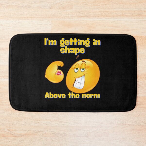 Item preview, I'm Getting In Shape Above The Norm designed and sold by AmazingBeth.