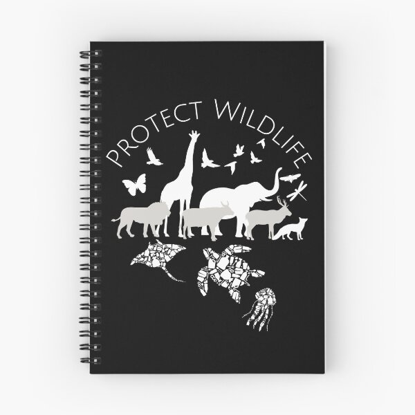 Item preview, Protect Wildlife Silhouette Animals Nature Design designed and sold by EarthArtDesigns.