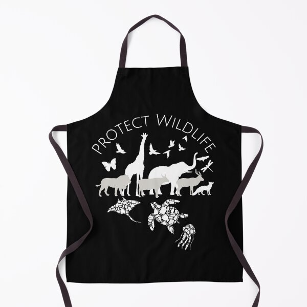 Item preview, Protect Wildlife Silhouette Animals Nature Design designed and sold by EarthArtDesigns.