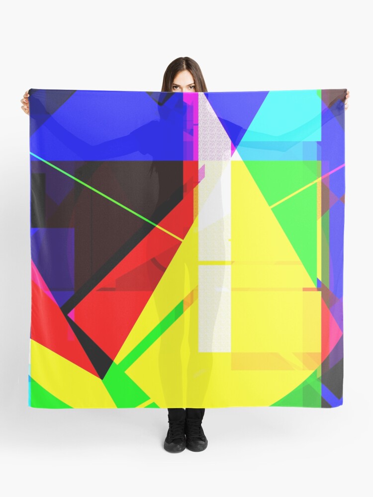 Thumbnail 1 of 3, Scarf, Intersectional (#175) designed and sold by Quantrian.