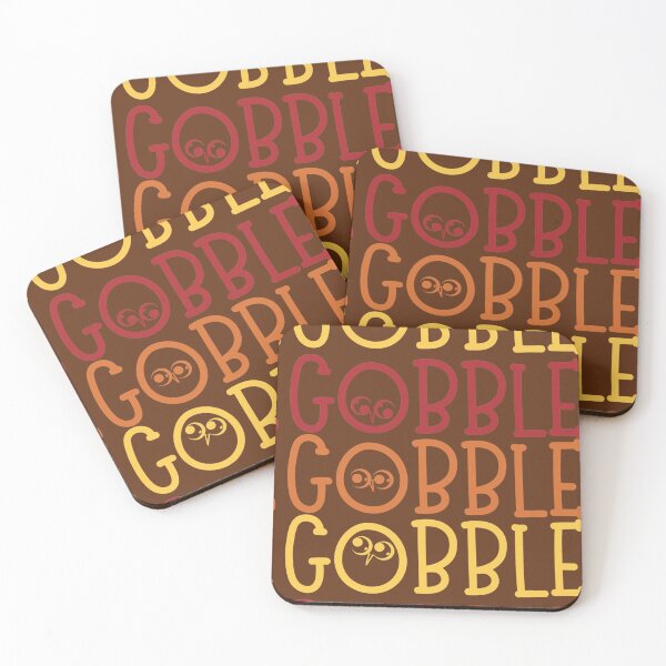 Item preview, Gobble Gobble Gobble! - Thanksgiving Brown designed and sold by BrownsGeneral.