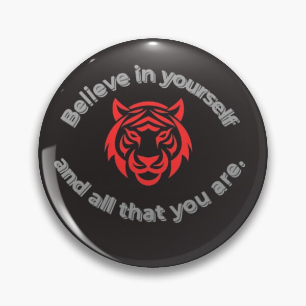 Item preview, Motivational Tiger Art Believe in Yourself designed and sold by andrew758.