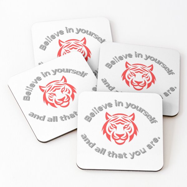 Item preview, Motivational Tiger Art Believe in Yourself designed and sold by andrew758.