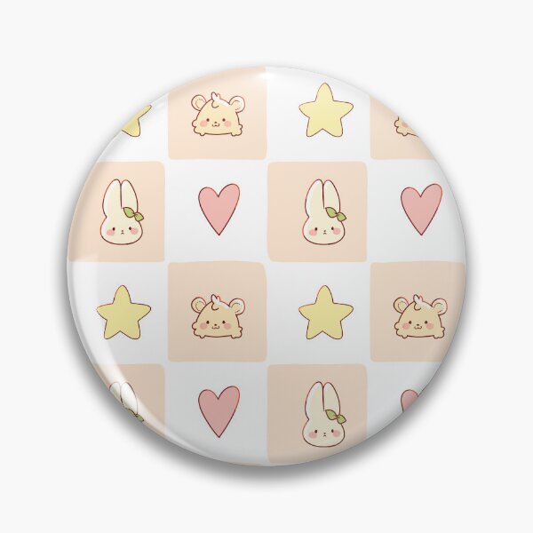 Item preview, Bunny and Teddy Checkered Pattern designed and sold by shuenscorner.