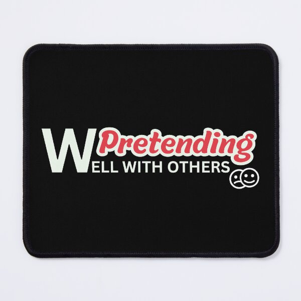 Item preview, Pretending Well with Others - Introvert Humor Design designed and sold by DesignDazzles.