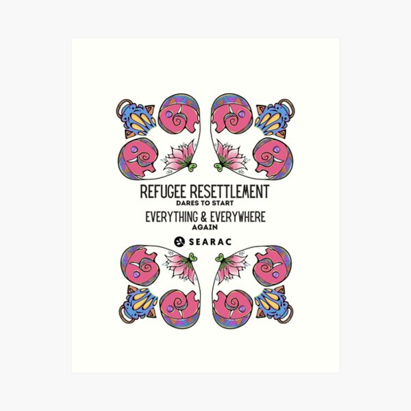 Sheena Vang - Refugee Resettlement Art Print
