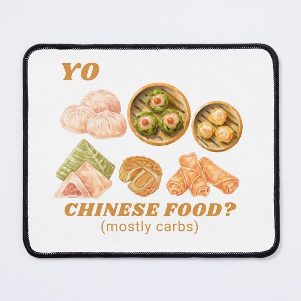 Item preview, Yo Chinese Food? (mostly carbs) designed and sold by Daintywear.