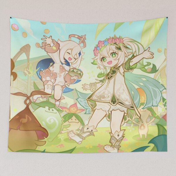 Item preview, Nahida and Paimon | Genshin Impact designed and sold by Verthalies.