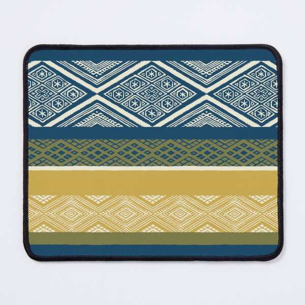 Item preview, Peruvian Textiles - Three Stripes (Indigo) designed and sold by IZANAMI By Akane Yabushita.