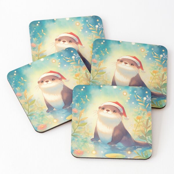 Item preview, Otter Holiday Glow designed and sold by AshiraCreations.
