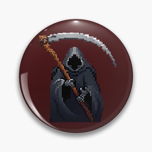 Item preview, Pixel Grim Reaper designed and sold by DesignByPotatos.