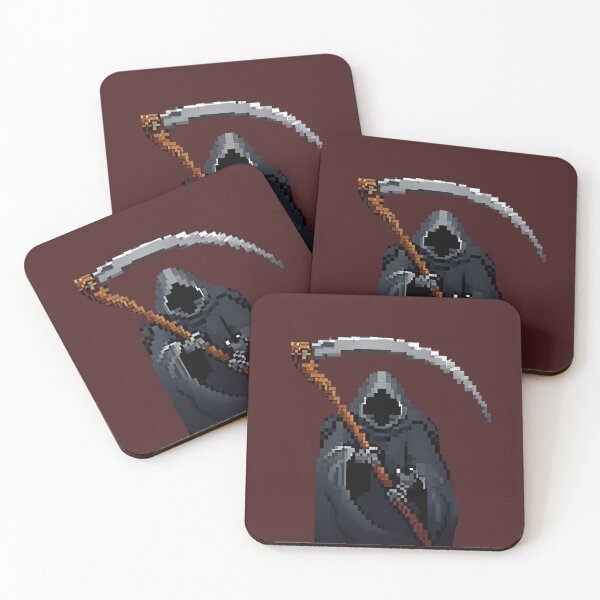 Item preview, Pixel Grim Reaper designed and sold by DesignByPotatos.