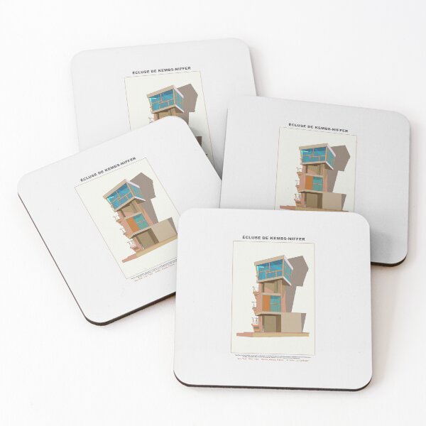 Item preview, Le Corbusier's Écluse de Kembs-Niffer: Architectural Marvel designed and sold by Boogosh.