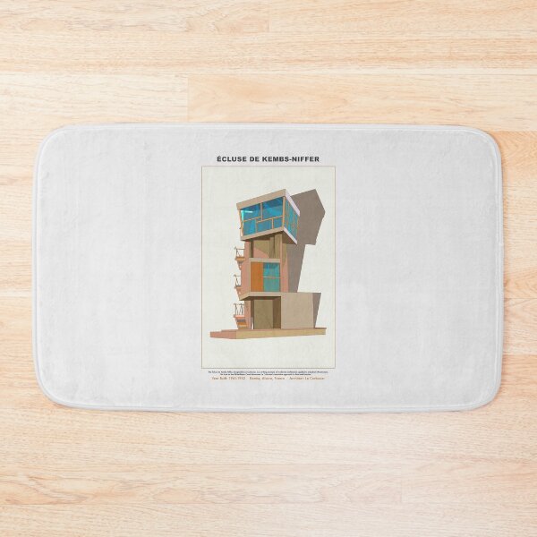 Item preview, Le Corbusier's Écluse de Kembs-Niffer: Architectural Marvel designed and sold by Boogosh.