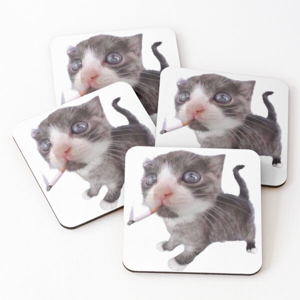 Item preview, Smokin' Kitty designed and sold by jessicagirardin.