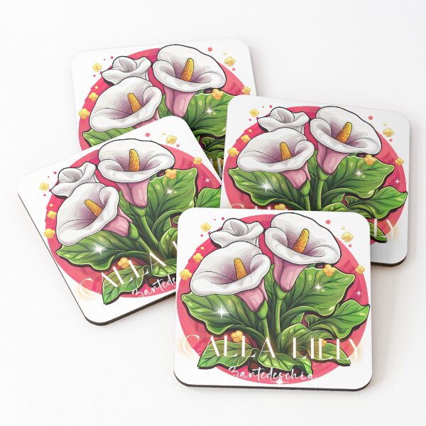Item preview, Sticker T-Shirt Design Flowers: CALLA LILLY designed and sold by ForeverPrintsOK.