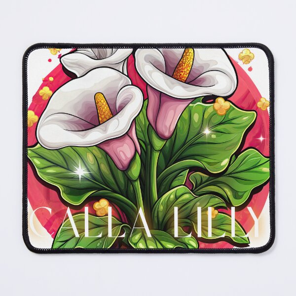 Item preview, Sticker T-Shirt Design Flowers: CALLA LILLY designed and sold by ForeverPrintsOK.