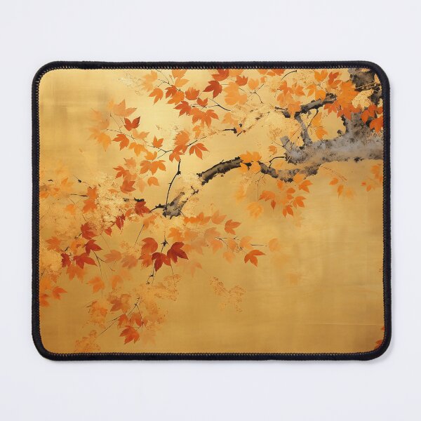 Item preview, Golden Autumn art print fall inspired artwork designed and sold by LagomCitron.