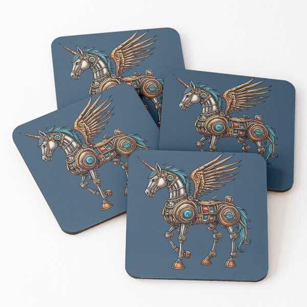 Item preview, Steampunk unicorn designed and sold by Purr95.
