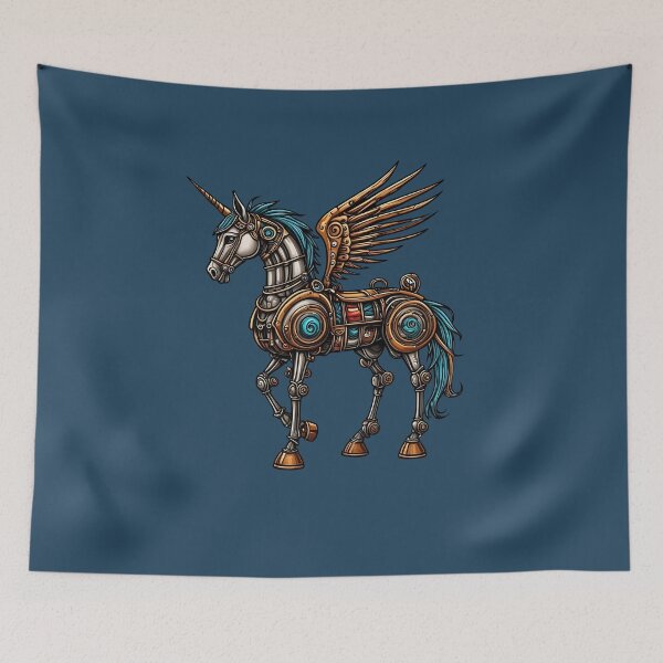 Item preview, Steampunk unicorn designed and sold by Purr95.