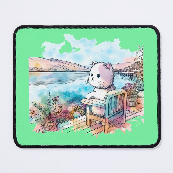 Item preview, 3D Vibrant Sketch of the Sea of Galilee and Tiberias, designed and sold by PaintMeWorld.