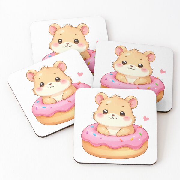 Item preview, Hamster in Donut Floatie designed and sold by WildlifeInc.