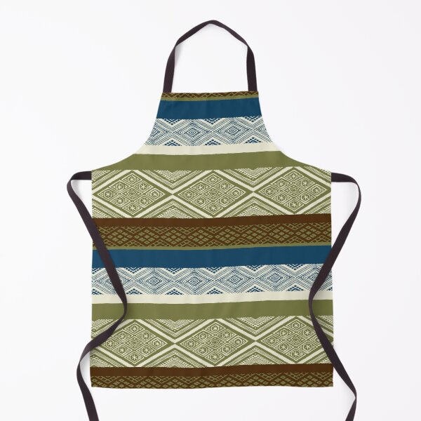 Item preview, Peruvian Textiles - Three Stripes (Moss) designed and sold by IZANAMI By Akane Yabushita.