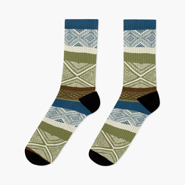 Item preview, Peruvian Textiles - Three Stripes (Moss) designed and sold by IZANAMI By Akane Yabushita.
