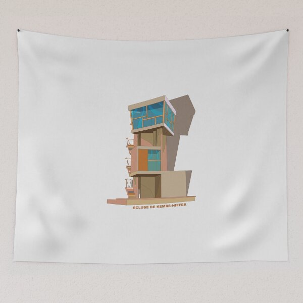 Item preview, Écluse de Kembs-Niffer: Architectural Marvel and Engineering Feat designed and sold by Boogosh.