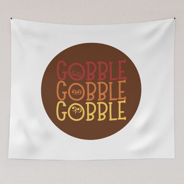 Item preview, Gobble Gobble Gobble - Thanksgiving Circle designed and sold by BrownsGeneral.