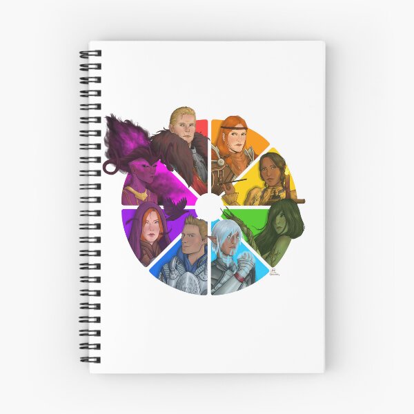 Item preview, Dragon Age Colour Wheel designed and sold by Jentrevellan.
