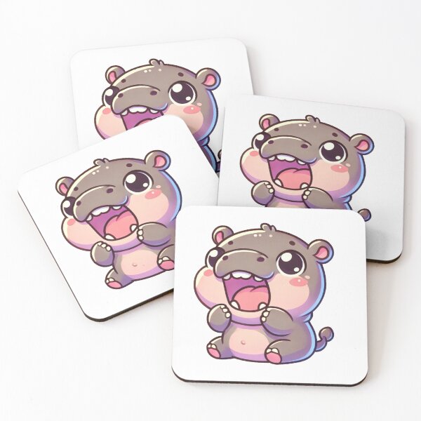 Item preview, Happy Moo Deng Cartoon designed and sold by Zeverett.