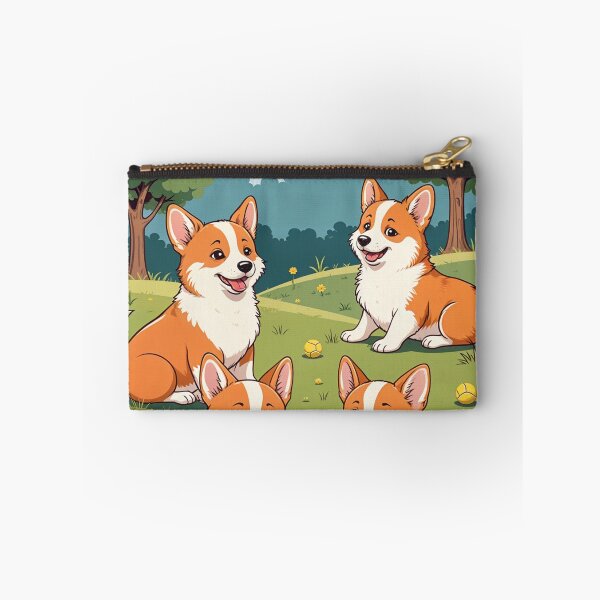 Item preview, Adorable Corgi Crew Cartoon designed and sold by urbsrepublic.