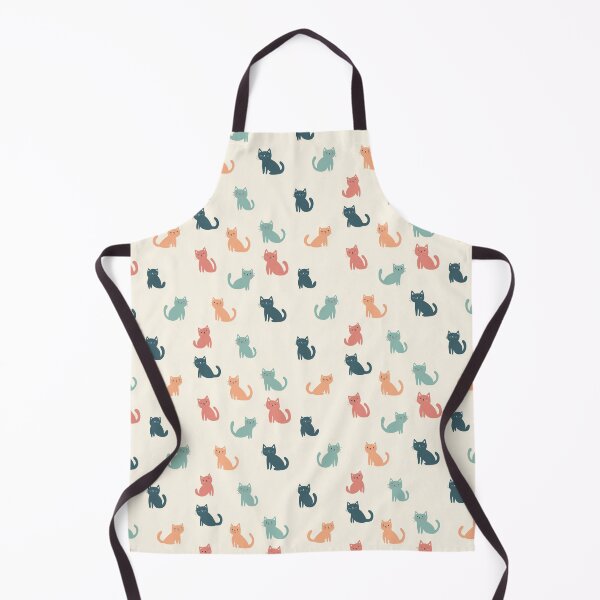Item preview, Simple Colorful Cats Pattern designed and sold by GoatAndCamel.