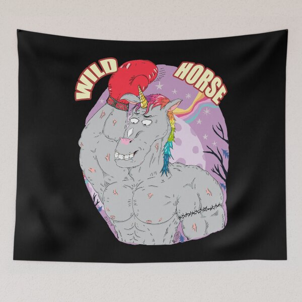Item preview, boxing unicorn designed and sold by ragnacold.