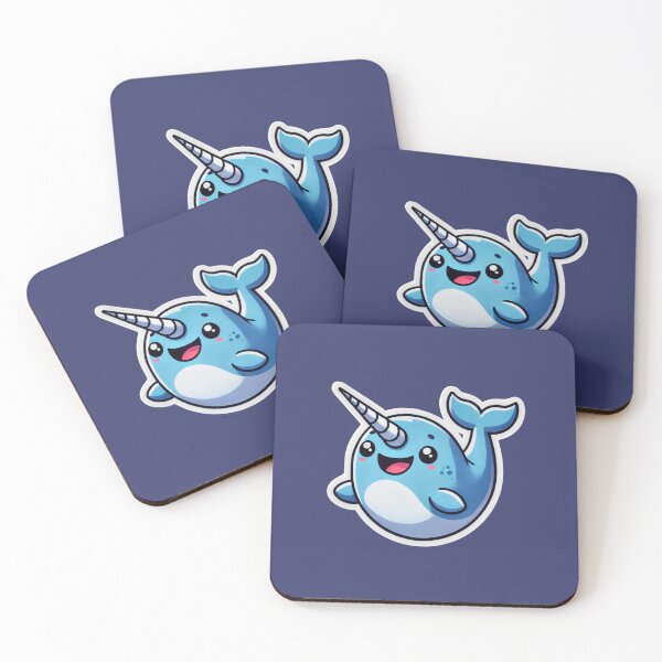 Item preview, Narwhals Are Happy designed and sold by LewpyG.