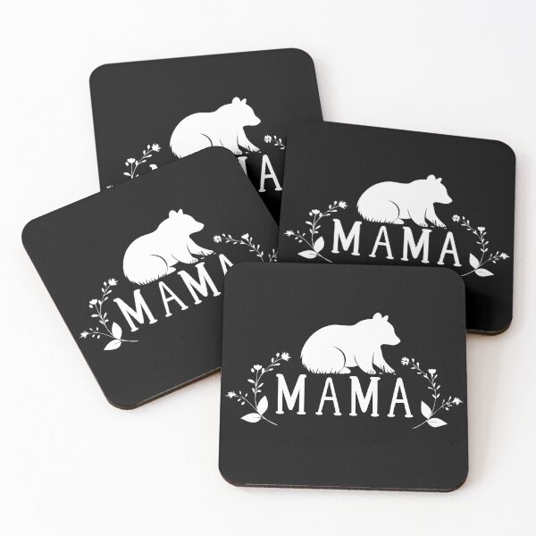 Item preview, Mama Bear Floral Silhouette designed and sold by Lydyb-creations.