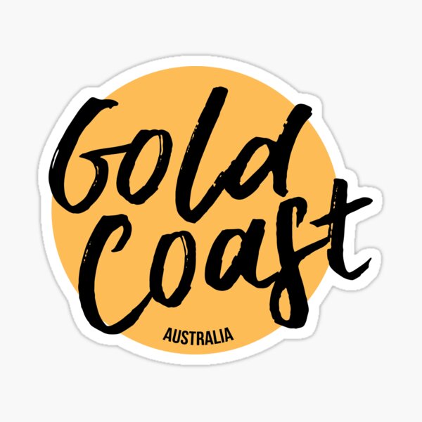 Goldküste Sticker