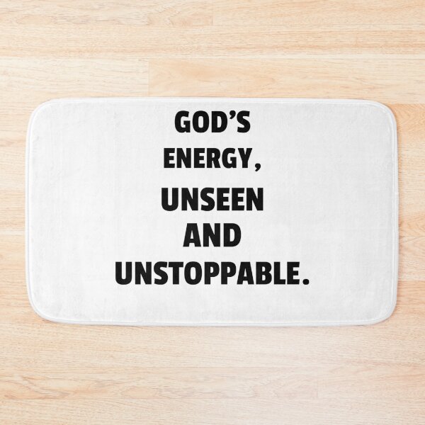 Item preview, God’s Energy, Unseen And Unstoppable designed and sold by EngagingLayout.